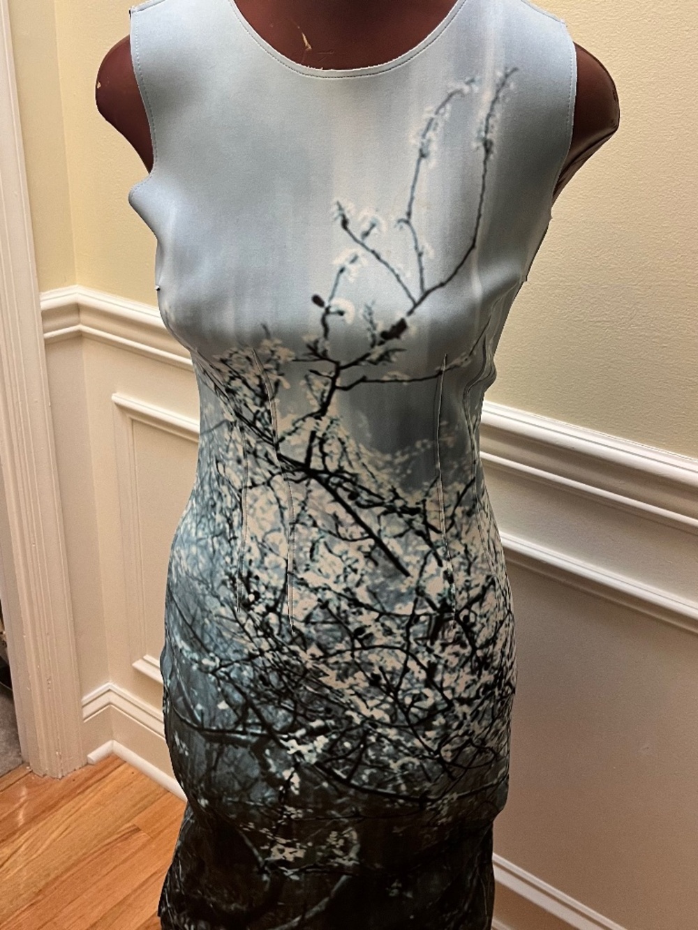 Ellie Tahari light blue dress